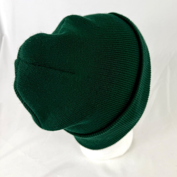 NWOT Dartmouth College D Pine Dk Green Stocking Hat Beanie OS Ski Cap Packable - Picture 4 of 9